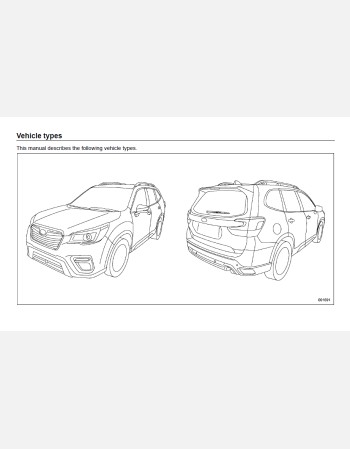subaru forester 2020 owners manual